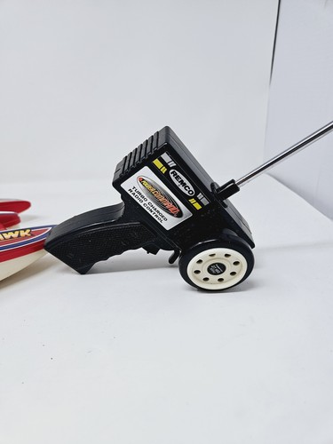 VTG 1987 Remco Radio Control Thunder Hawk 1601 Racing With Controller UNTESTED - Picture 10 of 11