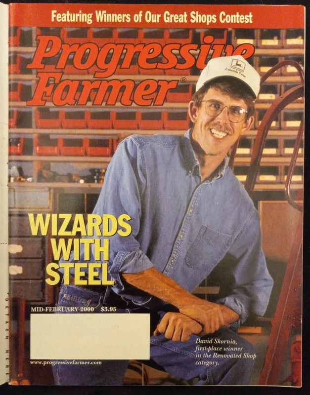 VINTAGE PROGRESSIVE FARMER MID-FEBRUARY 2000 WIZARDS WITH STEEL & SHOPS CONTEST