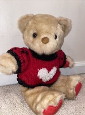 Sweet Valentine First And Main Teddy In Sweater Hearts On Paws Beans In Bum P4