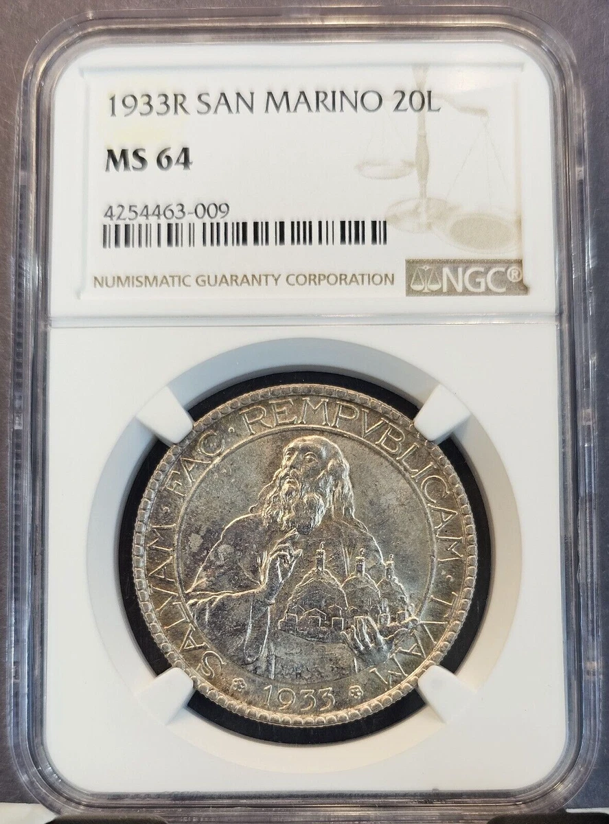 Las mejores ofertas en Monedas Sammarinese 1933 años | eBay
