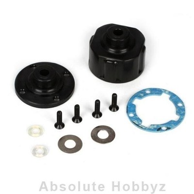 Team Losi Racing HD Diff Housing, Integrated Insert: TEN - TLR332001