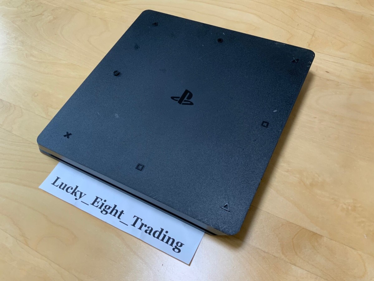 PS4 Jet Black Slim 500GB Console Box Sony PlayStation 4 [BOX] | eBay