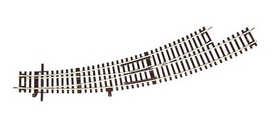 Roco 42470 Ho Scale Left Curve Switch BWL R5/6