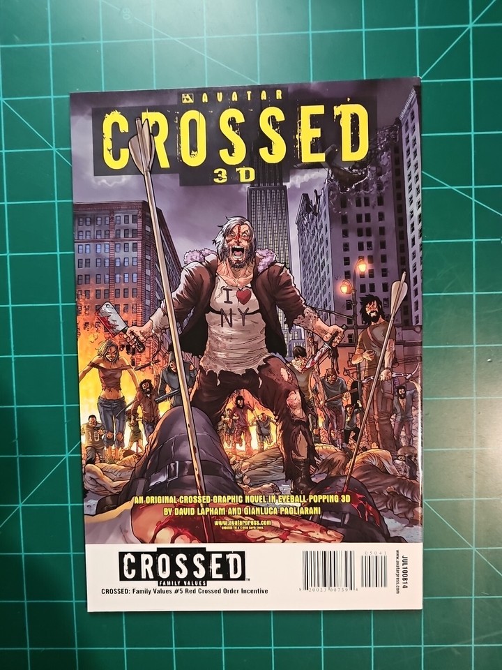 Crossed Family Values #5 Incentive Red Variant | eBay