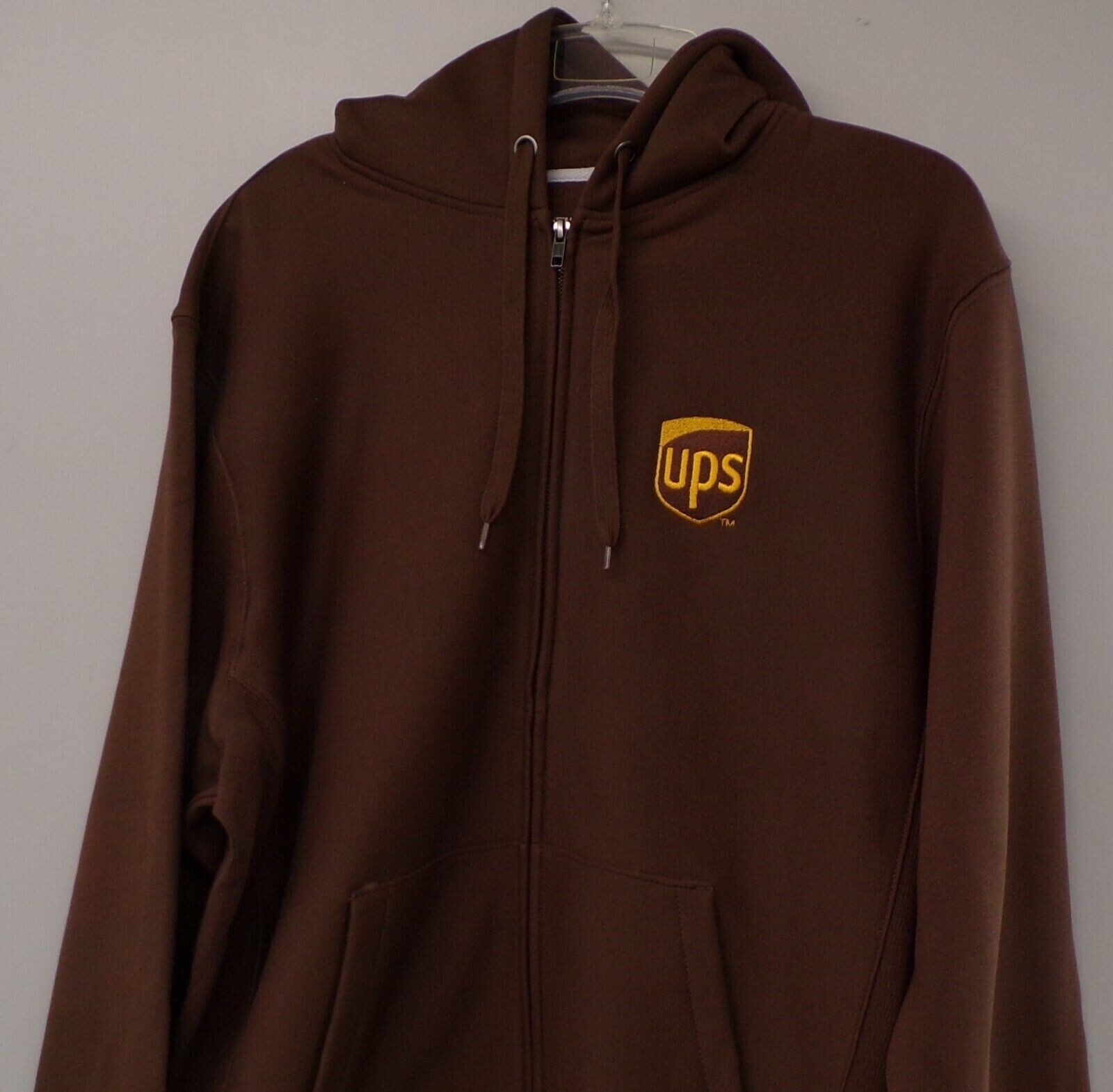 UPS United Parcel Service Super Heavyweight Pullover Hooded Sweatshirt XS-4XL