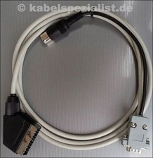 Commodore C128 / C128D su TV Scart (80 Z. Color) con suono 2 metri