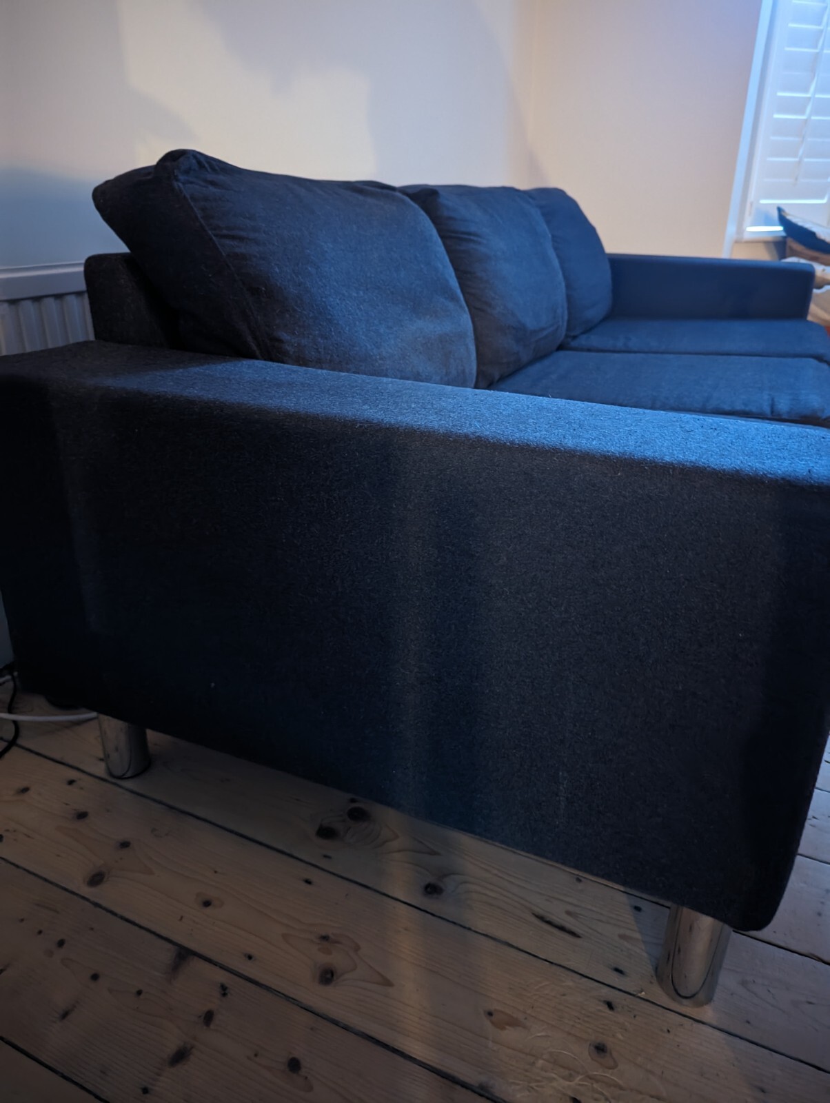 Beautiful PreOwned BoConcept Indivi Grey Felt 3 Seater Sofa eBay