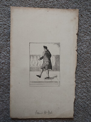 Francis McNab - antiker Druck - um 1824