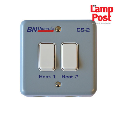 BN Thermic CS-2 - Kontrollschalter für zwei Lampen Halogenheizung
