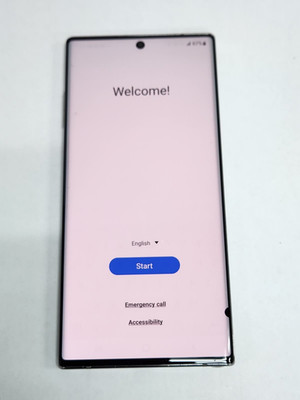 DEFECTIVE - Samsung Galaxy Note 10+ 5G - 256GB - Aura Glow - GSM Unlocked - 9784
