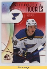 2024 Upper Deck SP Game Used Authentic Rookies Red Zachary Bolduc #255 READ 1mz4