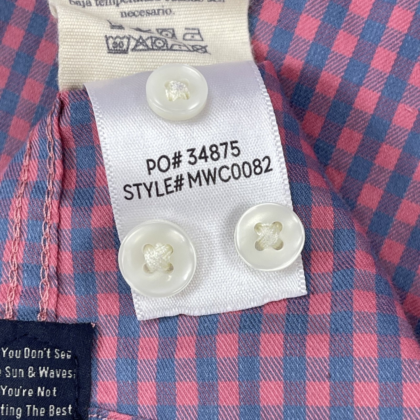 Faherty Movement Performance Button-Up Shirt Mens… - image 9