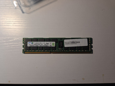 17 count Lot Samsung M393B1K70DH0-YH9Q9 (DDR3 1333) ECC REG 2RX4 8GB RAM Chip