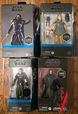   Star Wars Black Series Gaming Greats: Cal, Darth Malgus, Nihilus, Starkiller