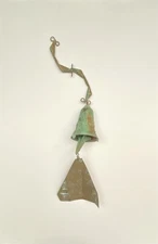 Paolo Soleri Modernist Brutalist Bronze Wind Chime Large Hanging Bell Signed