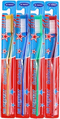 DR.PERFECT Adult Smoker s Toothbrushes Firm Toothbrush Super Hard Bristles... 