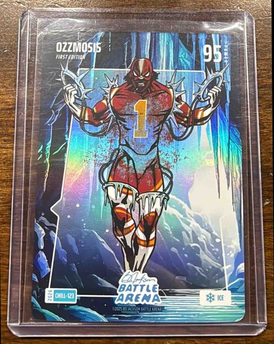 2026 Bo Jackson Battle Arena Ozzmosis #CHILL-123 Chillin\' Battlefoil