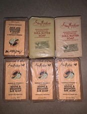 6x Shea Moisture Soap Bars 4x Papaya Vitamin C, 2x Manuka Honey 8 Oz