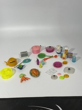 Vintage Lot of Barbie Accessories Food and Kitchen supplies 1970s AS IS