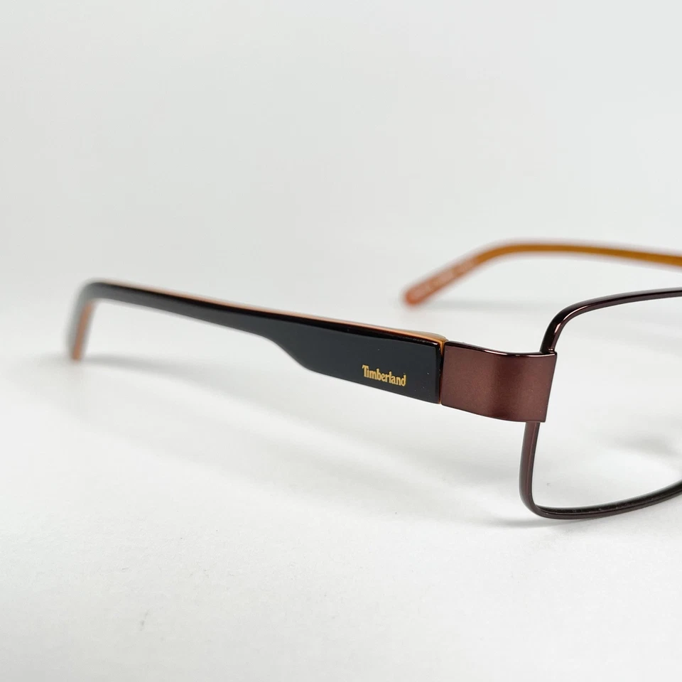 TIMBERLAND eyeglasses BROWN RECTANGLE glasses frame MOD: 25309928 TB1172 - Image 3 of 4