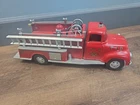 Vintage 1957 Tonka TFD No.5 Fire Truck Ladders Hose Hydrant