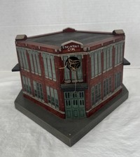 Two Story Custom Made Handpainted Bird House Small Town USA Gymnasium