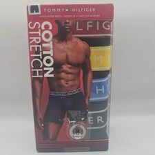Tommy Hilfiger Boxer Briefs Cotton Stretch 4 Pack Underwear MEDIUM