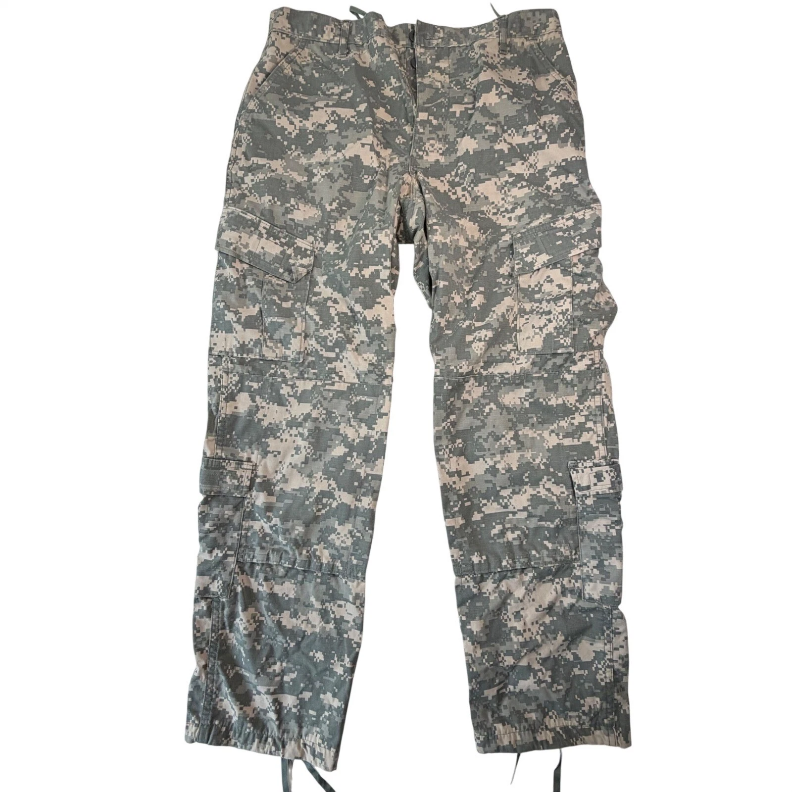 US Military ACU Trousers UCP Digital Camo Cargo Pants Medium Regular