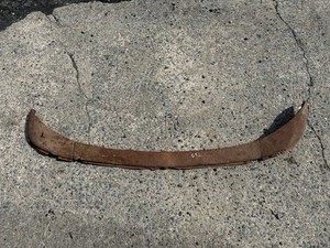 1946 1947 1948 Ford REAR BUMPER VALENCE Original Filler Pan Deflector Mercury