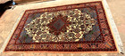 Hand-woven IVORY Tribal wool rug Oriental wool carpet 6' 1" x 3' 4.5" — photo 6