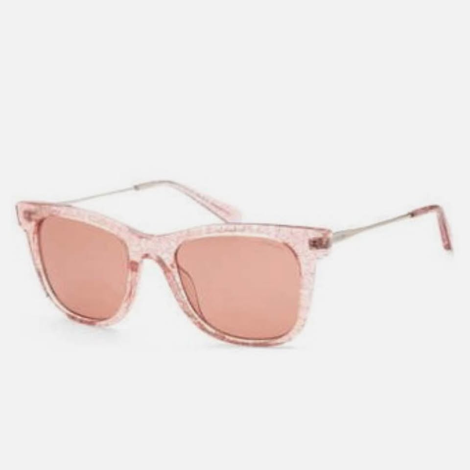 Coach Pink Glitter Cat Eye Sunglasses (No Case)