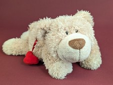 Nici Classic Bear ❤️ cremefarben Bär  liegend Plüsch Kuscheltier Schlenker Teddy