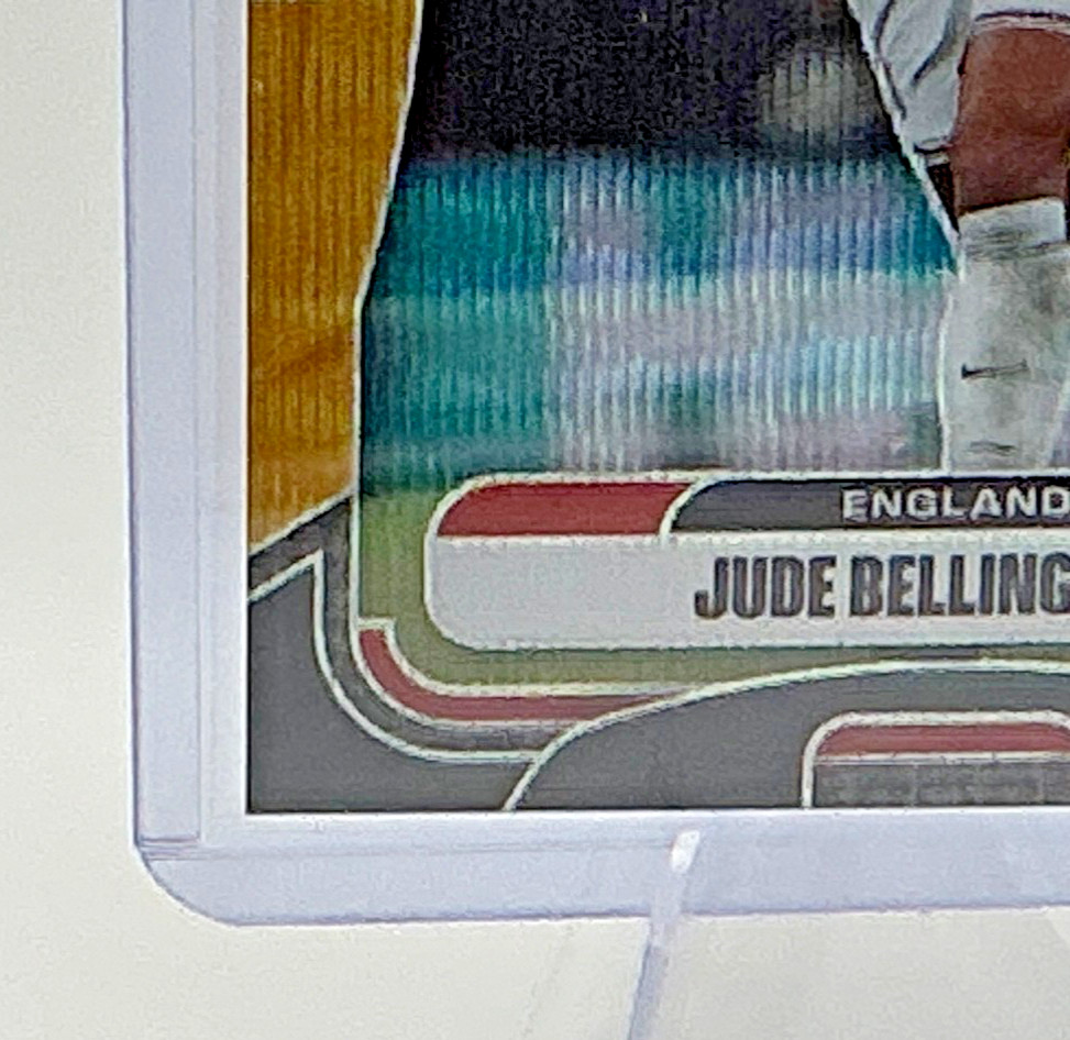 Jude Bellingham 2026 Panini Prizm FIFA World Cup BLACK GOLD 4/8 SSP #114 England view 5