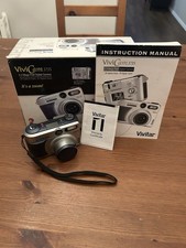 Vivitar ViviCam 3735 Digital Camera 3.3MP Silver In Box