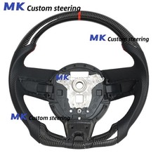 Real Carbon Fiber Sport Steering Wheel Fit Chevrolet CAMARO SS 2010-2011 Manual
