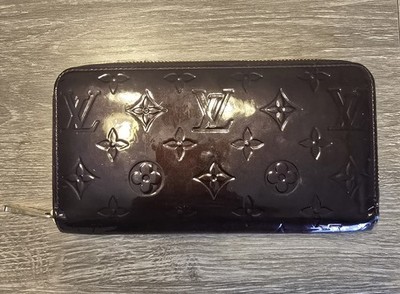 Louis Vuitton Monogram Vernis Zippy Wallet - Amarante
