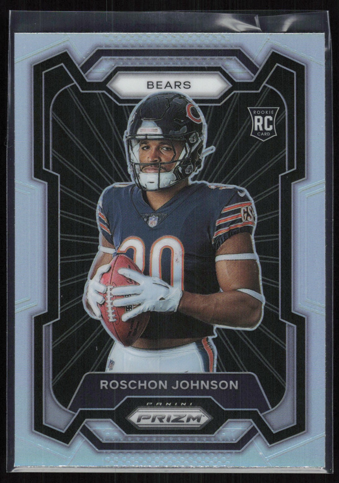 Roschon Johnson 2023 Panini Prizm #340 Rookie Variations Silver Bears