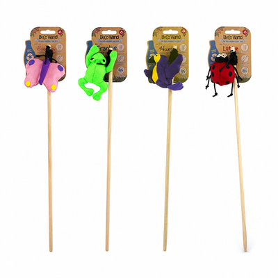 #ad Beco Wand Cat Toy Bundle –Set of 4 Recycled Plastic Catnip Toy $19.99