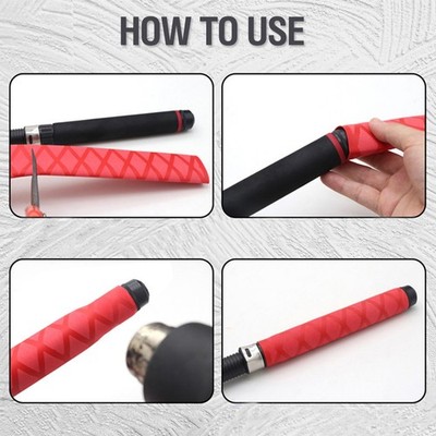 Anti-Slip Heat Shrink Tube Ample Material Length Fishing Gear Accessory