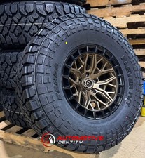 17x9 Fuel D869 Sigma Bronze Wheels 35 Kenda Rt Tires 6x5.5 Chevy Silverado 1500