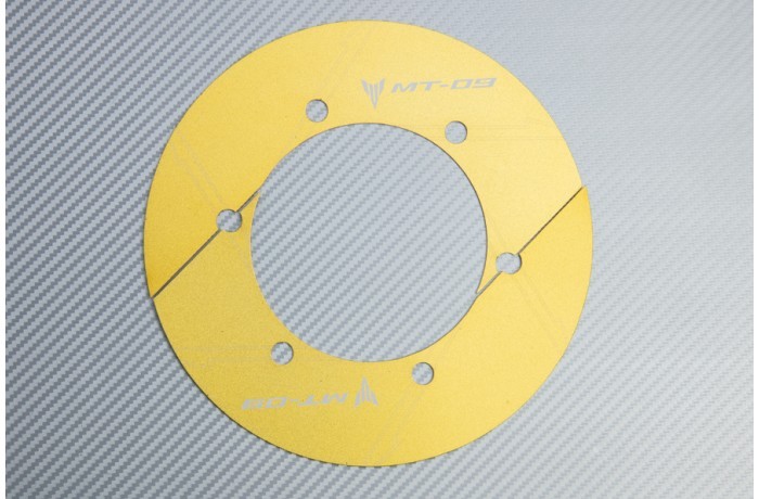 Caches Couronne Or Anodisé Anti-Corrosion YAMAHA MT09 Tracer 900