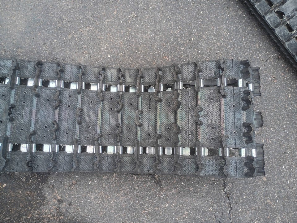 Camoplast Ice Attak Track 129 x 15 x 1.6 inch Ice Ripper Skidoo Polaris ...