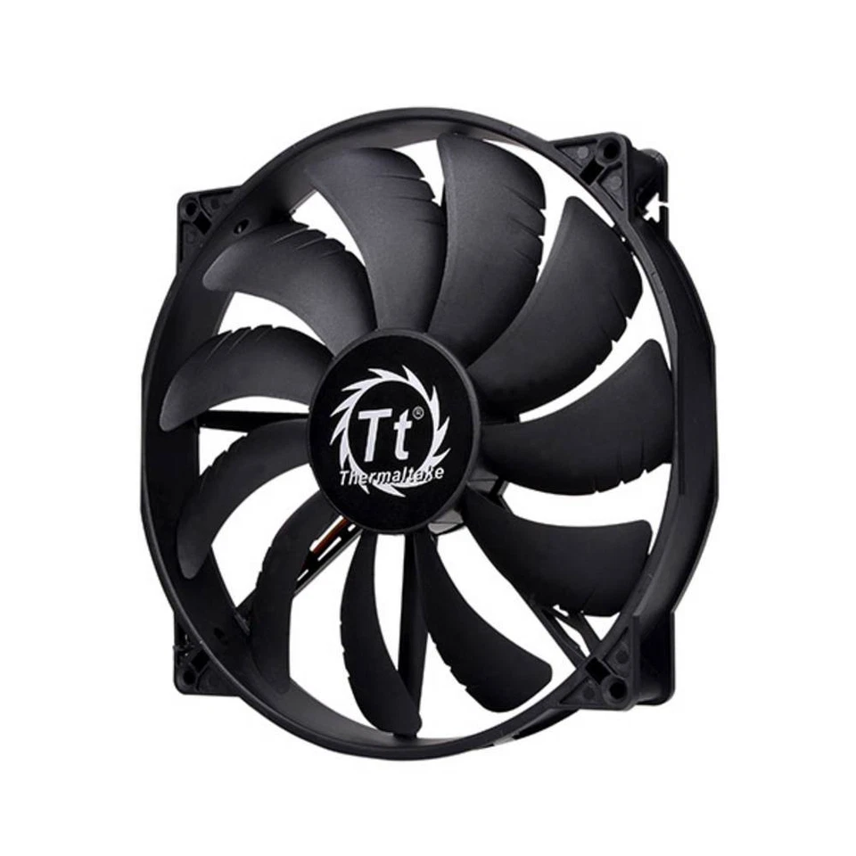 Thermaltake Pure 20 PC-Gehäuse-Lüfter Schwarz (B x H x T) 200 x 200 x 30 mm - Bild 2 von 4