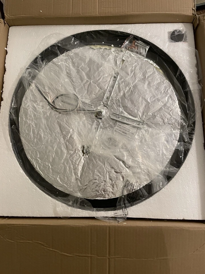 Livex Lighting 50866-07 Meridian - 4 Light Flush Mount in Modern Style - 21.5 - Image 3 of 4