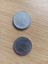 Frankreich 1 Franc 1977 Nickel FDC 12,24 g 100 Exemplare Seltenheitswert