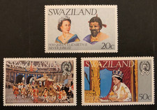 1977 Swaziland Silver Jubilee Set MNH ES1#186