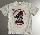 Vintage Bakersfield College Renegades Game Worn Used Umbro Soccer Jersey Large