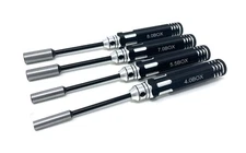 MT Racing 4 Piece HSS Steel Metric Nut Driver Set MTR1522BK