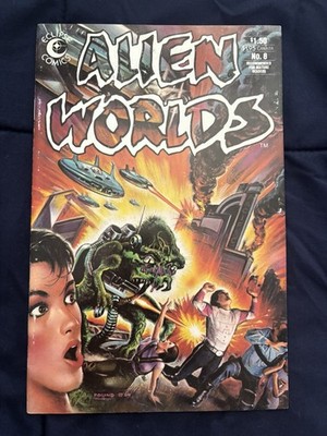 Alien Worlds No. 8 Exclipe Comics (1984) NM/VG
