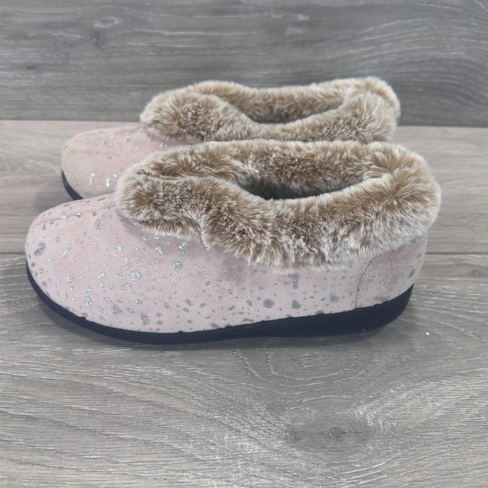 Jo & Joe Womens Slippers Pink Adults Ladies Mink Jacinta UK Size 4 image 2